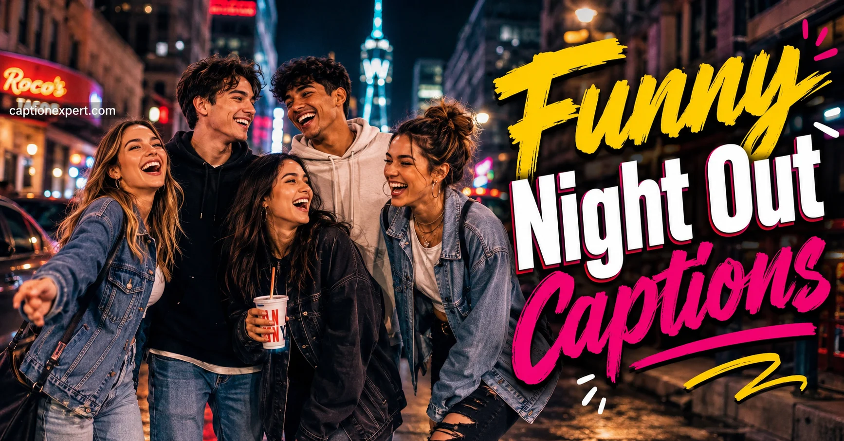 Funny Night Out Captions