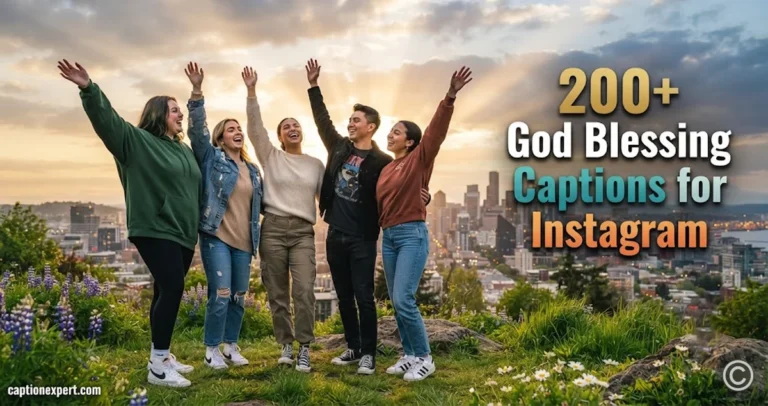God Blessing Captions