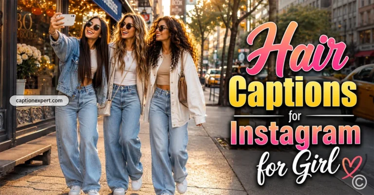 Hair Captions for Instagram for Girl
