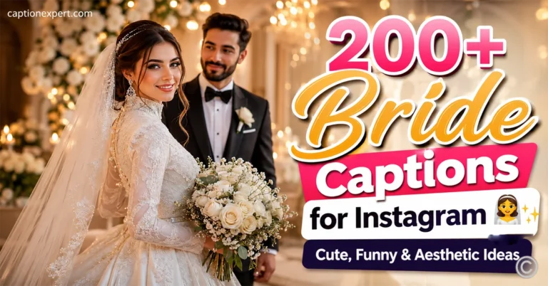 Bride Captions for Instagram
