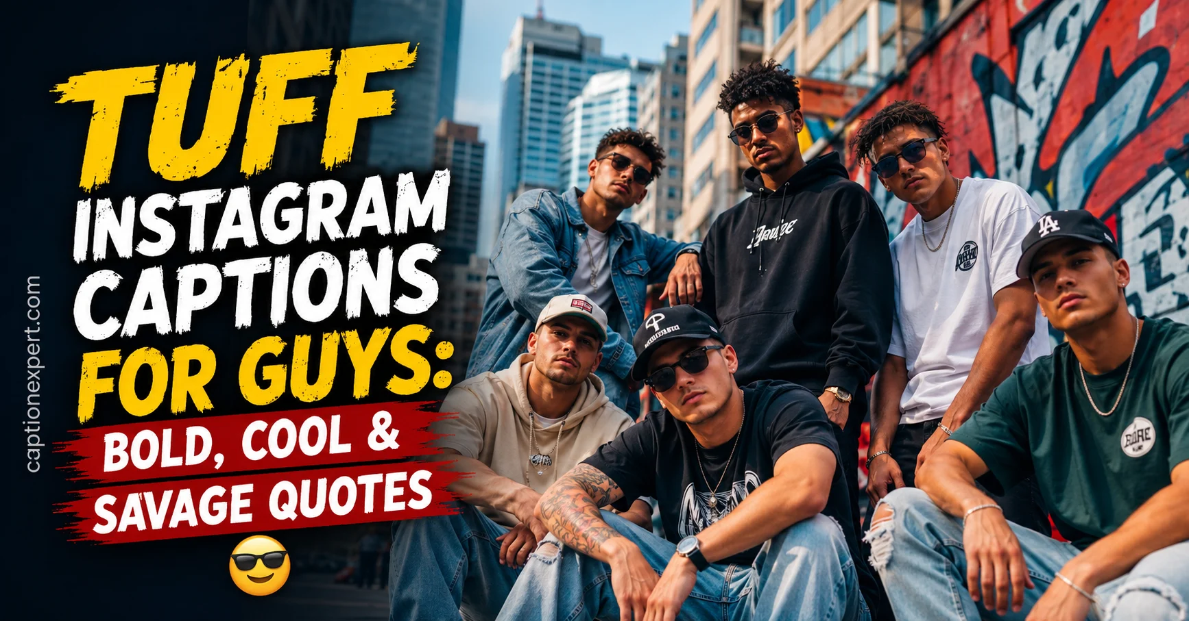 Tuff Instagram Captions for Guys 