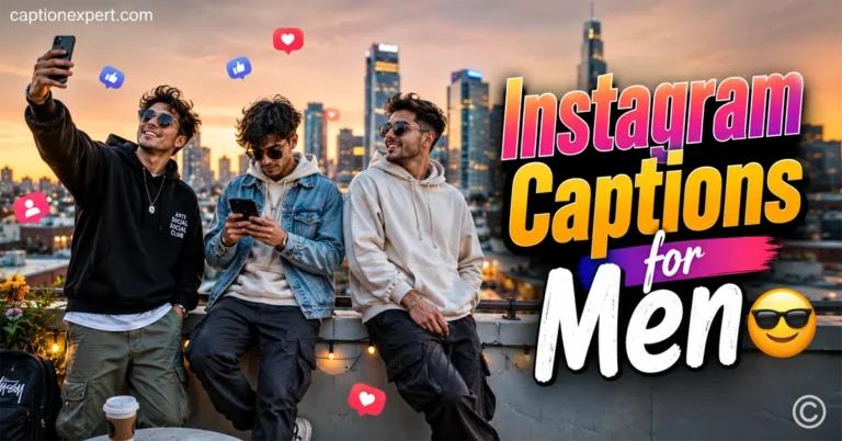 Instagram Captions for Men