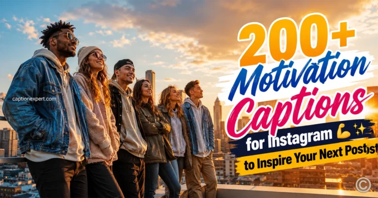 Motivation Captions for Instagram
