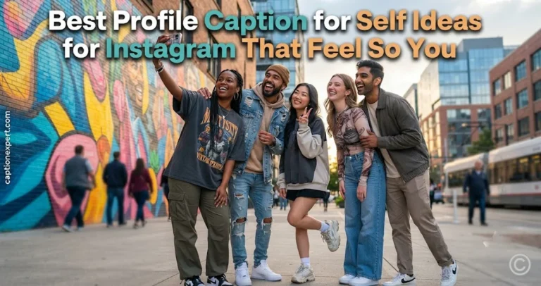 Profile Caption for Self Ideas