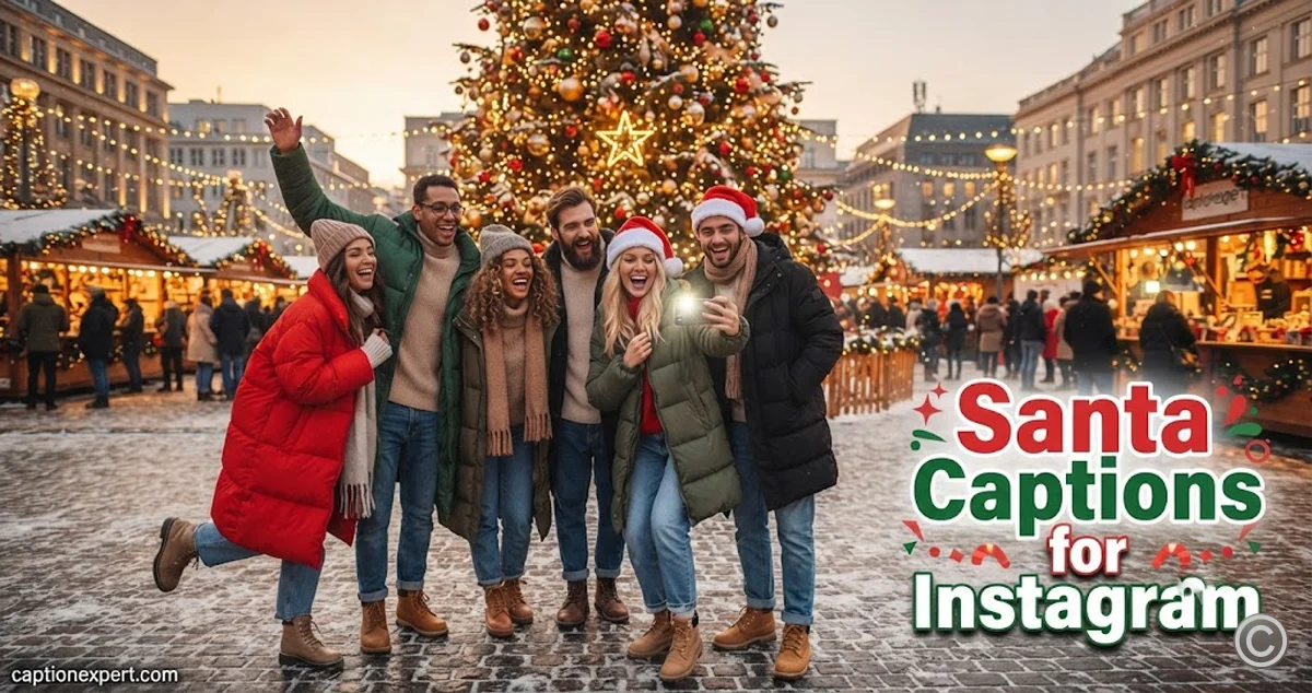 Santa Captions for Instagram