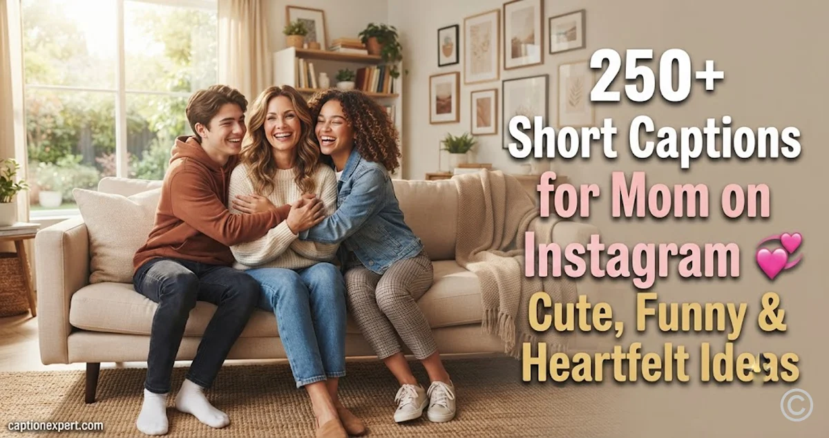 Short Captions for Mom