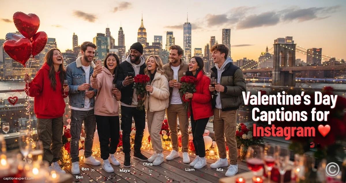 Valentine's Day Captions for Instagram