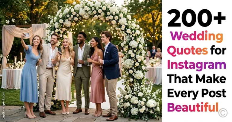 Wedding Quotes for Instagram That Make Every Post Beautiful