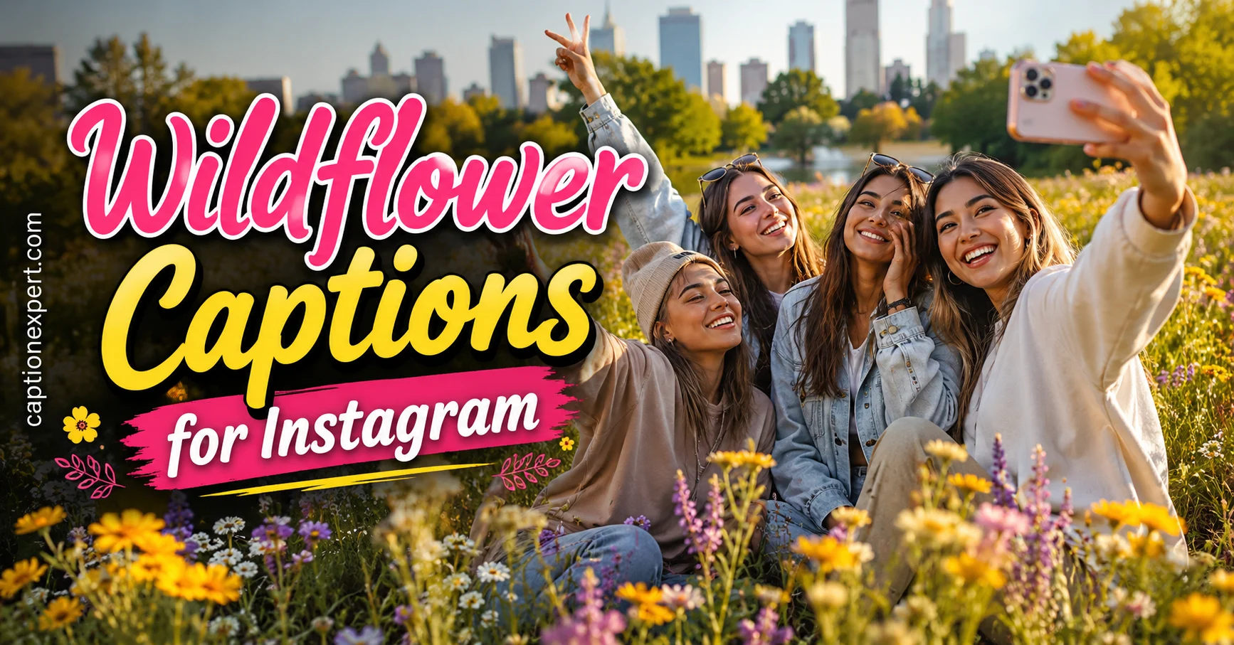 Wildflower Captions for Instagram