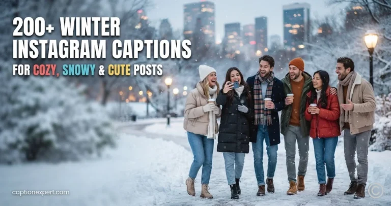 Winter Instagram Captions