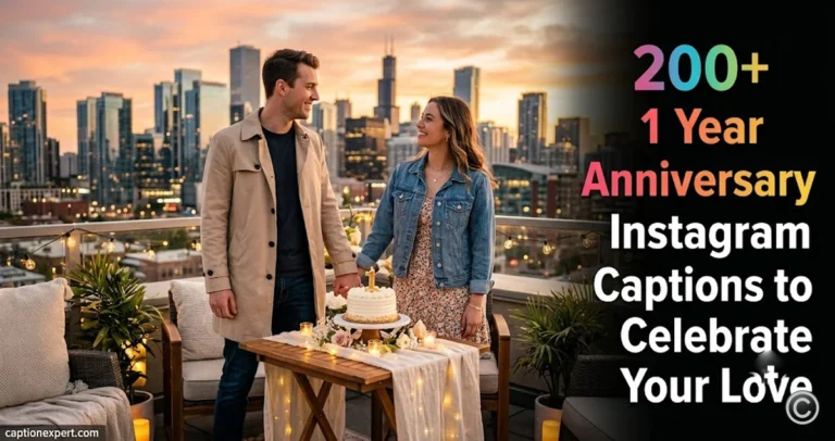 Year Anniversary Instagram Captions