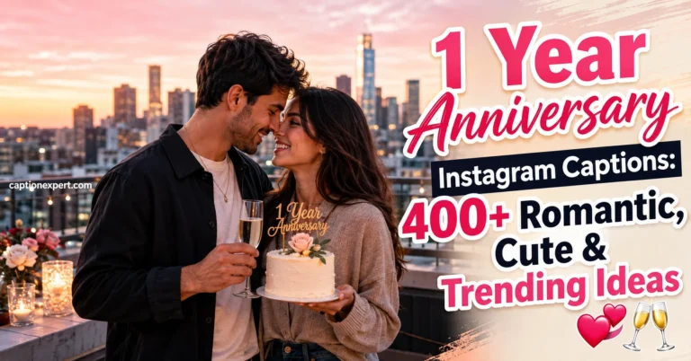1 Year Anniversary Instagram