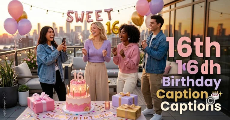 16th Birthday Captions