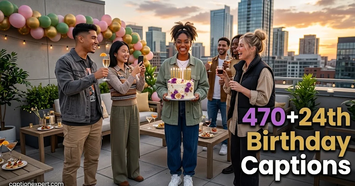 24th Birthday Captions