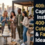 40th Birthday Captions