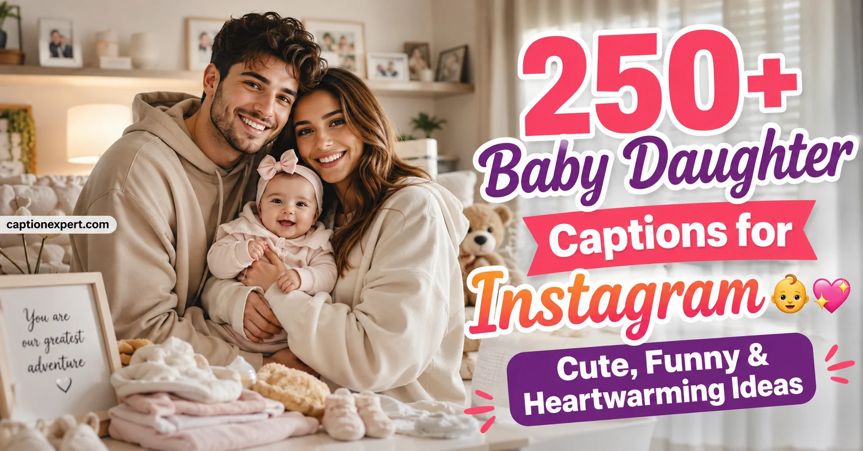 Baby Daughter Captions