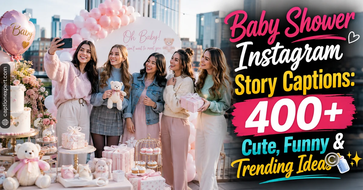 Baby Shower Instagram Story Captions