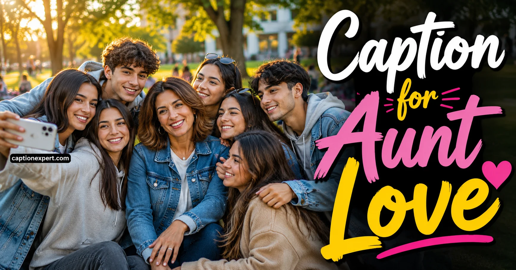 Caption for Aunt Love