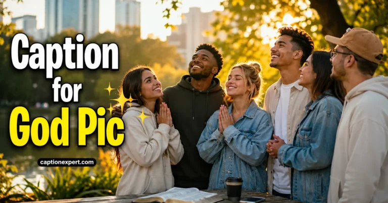 Caption for God Pic