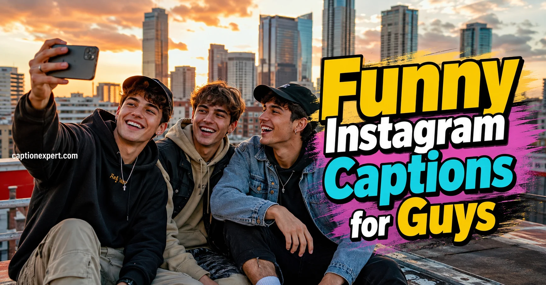 Funny Instagram Captions for Guys  