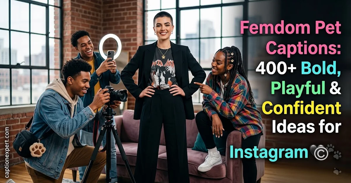 340 Femdom Pet Captions