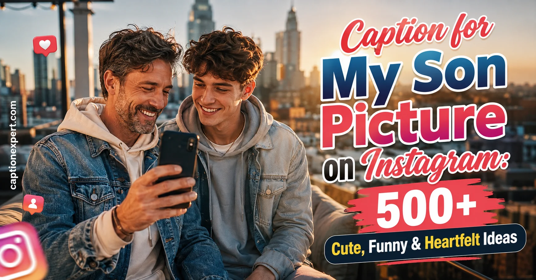 Caption for My Son Picture