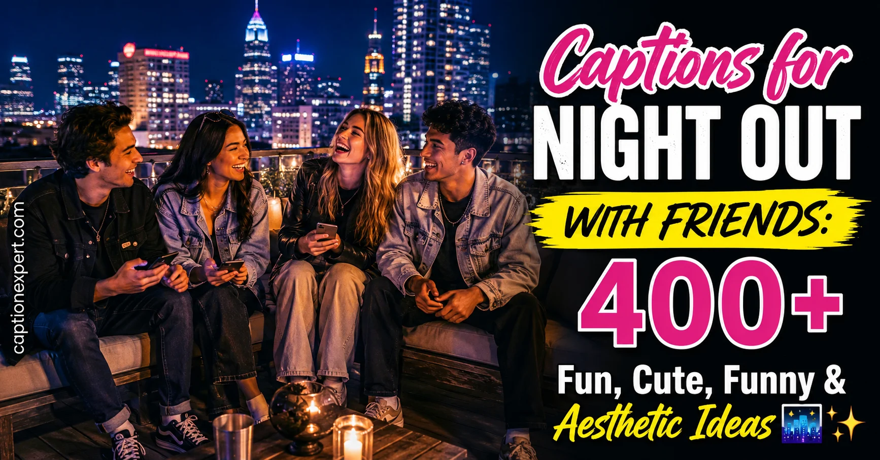 Captions for Night Out With Friends 