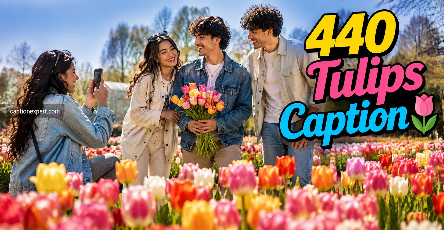 Tulips Caption