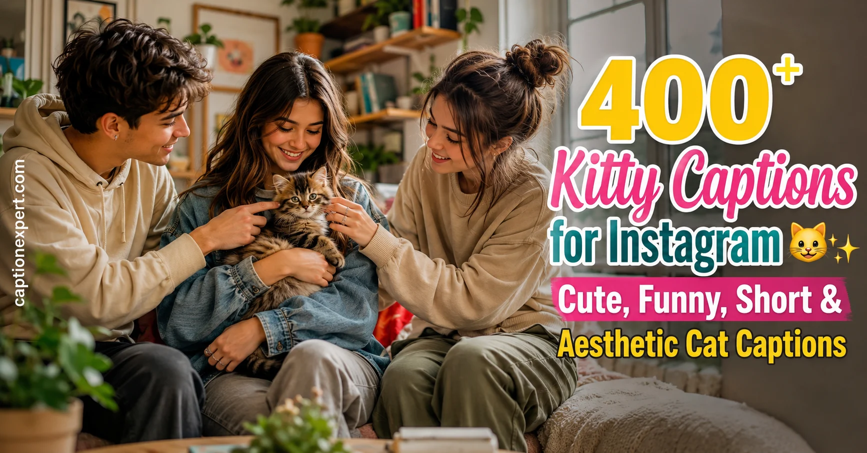 Kitty Captions for Instagram