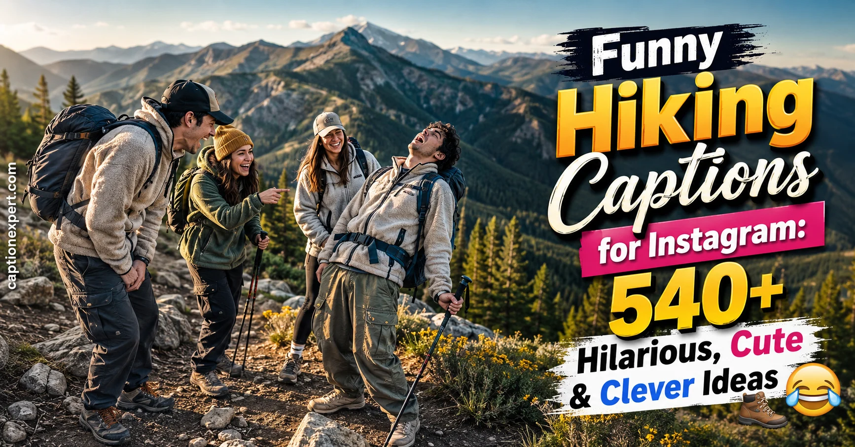 Funny Hiking Captions