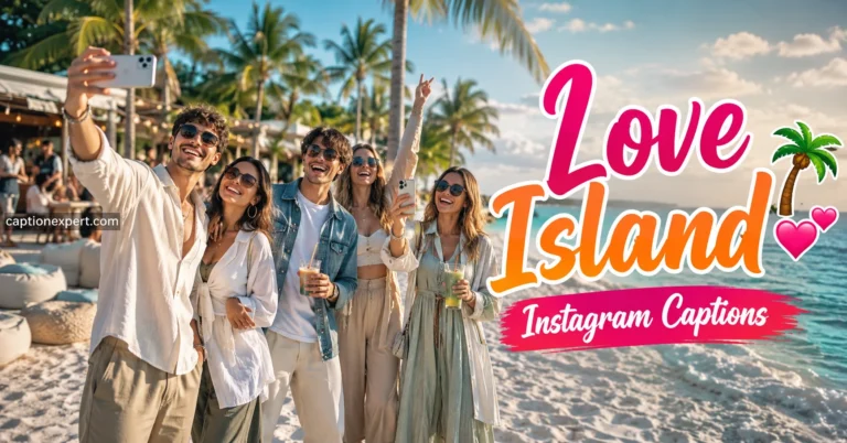 love island instagram captions