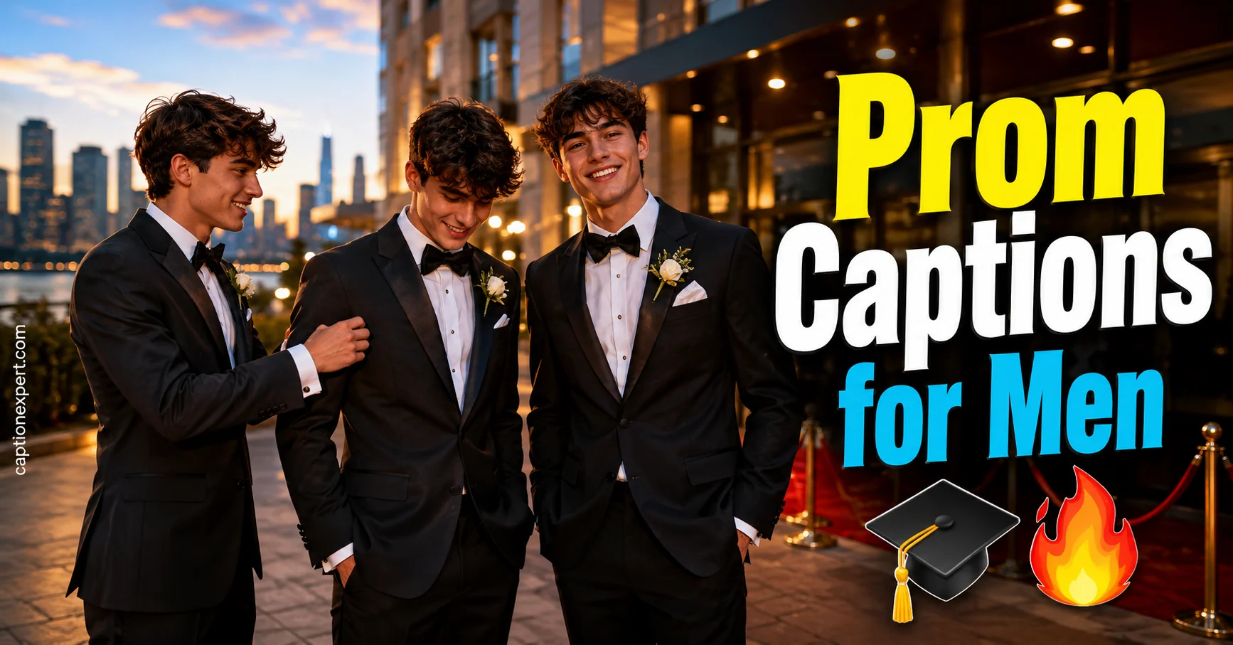 Prom Captions for Men
