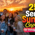 Senior Sunrise Captions