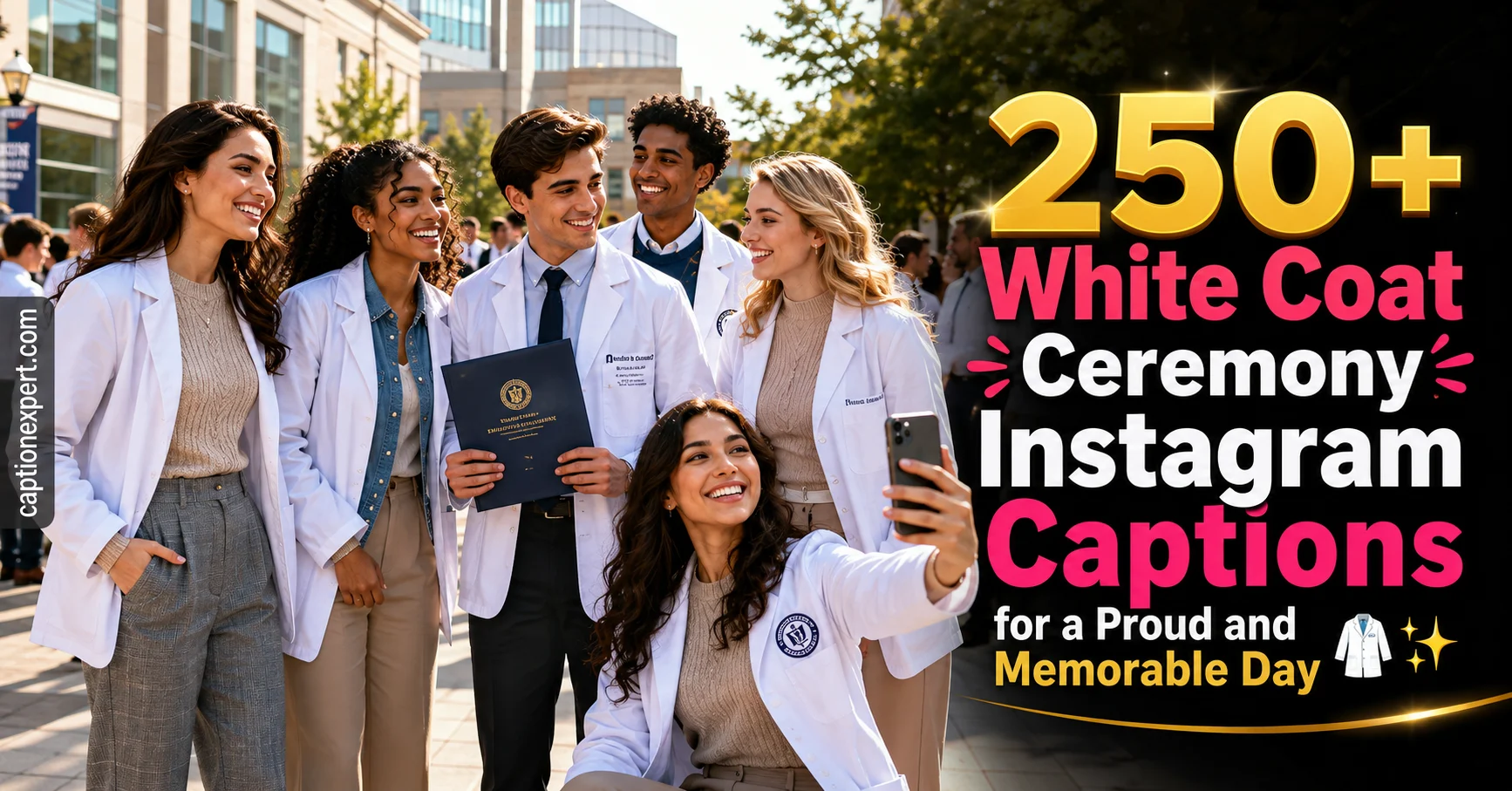 White Coat Ceremony Instagram