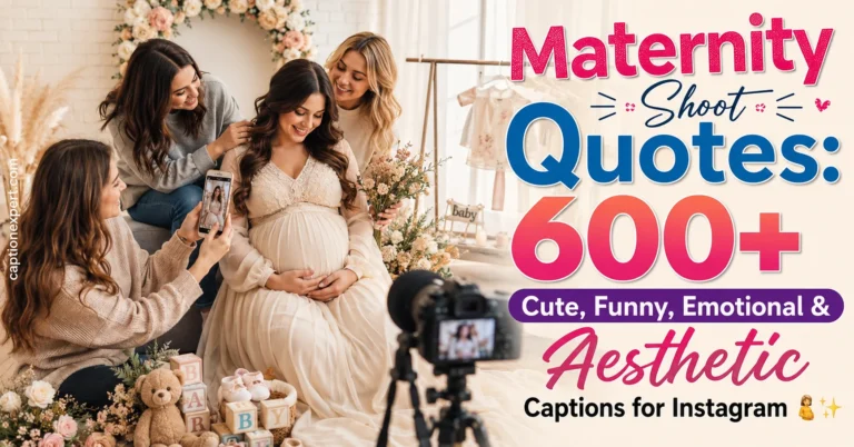 Maternity Shoot Quotes