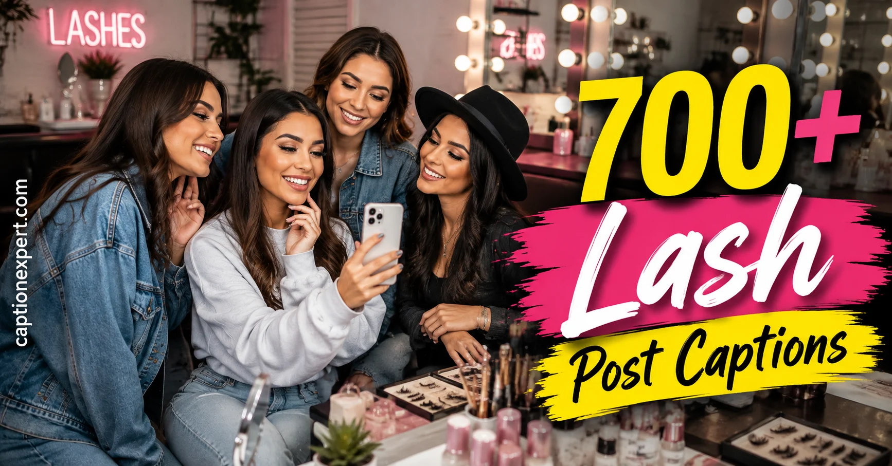 Lash Post Captions Cute