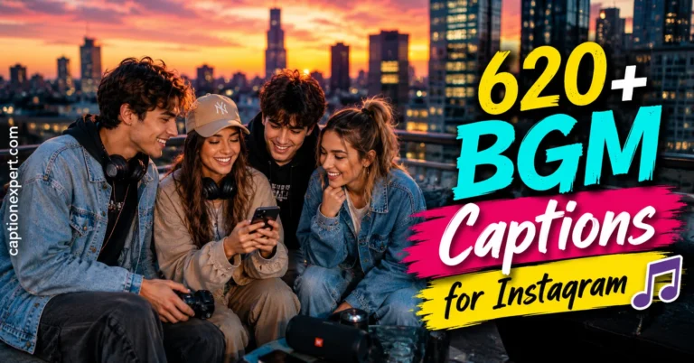 BGM Captions for Instagram