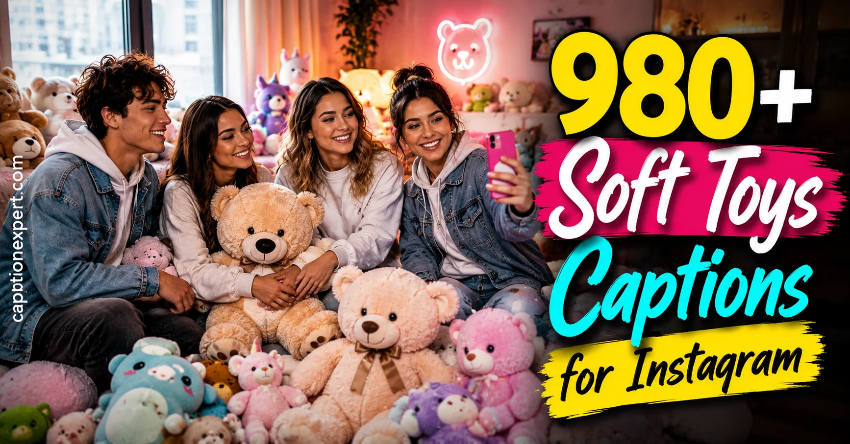 Soft Toys Captions